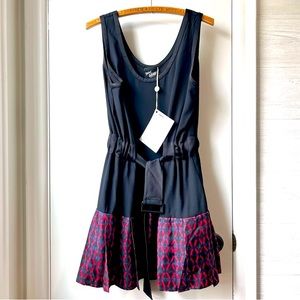 Nwt Mimi Liberté Sleeveless Dress w/Pleats